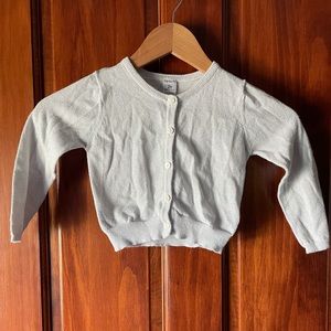 2T Carter’s silver shimmer sweater